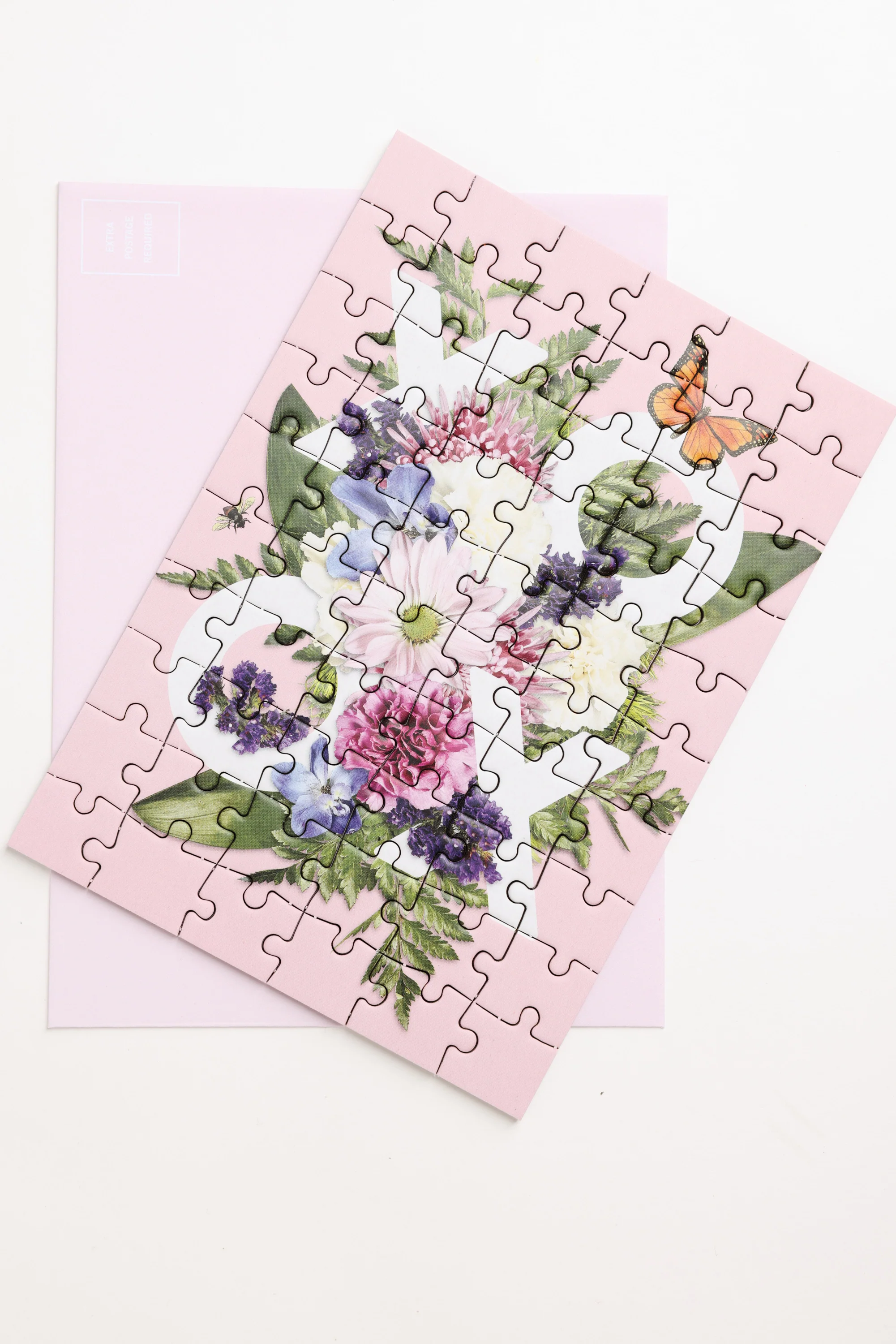 XOXO Puzzle Greeting Card